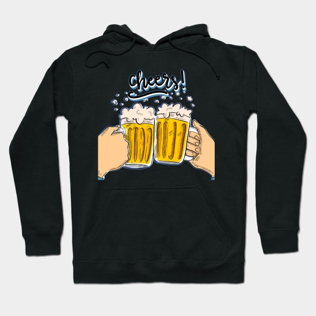 i need to cheers,beer funny t-shirt Hoodie by bakry